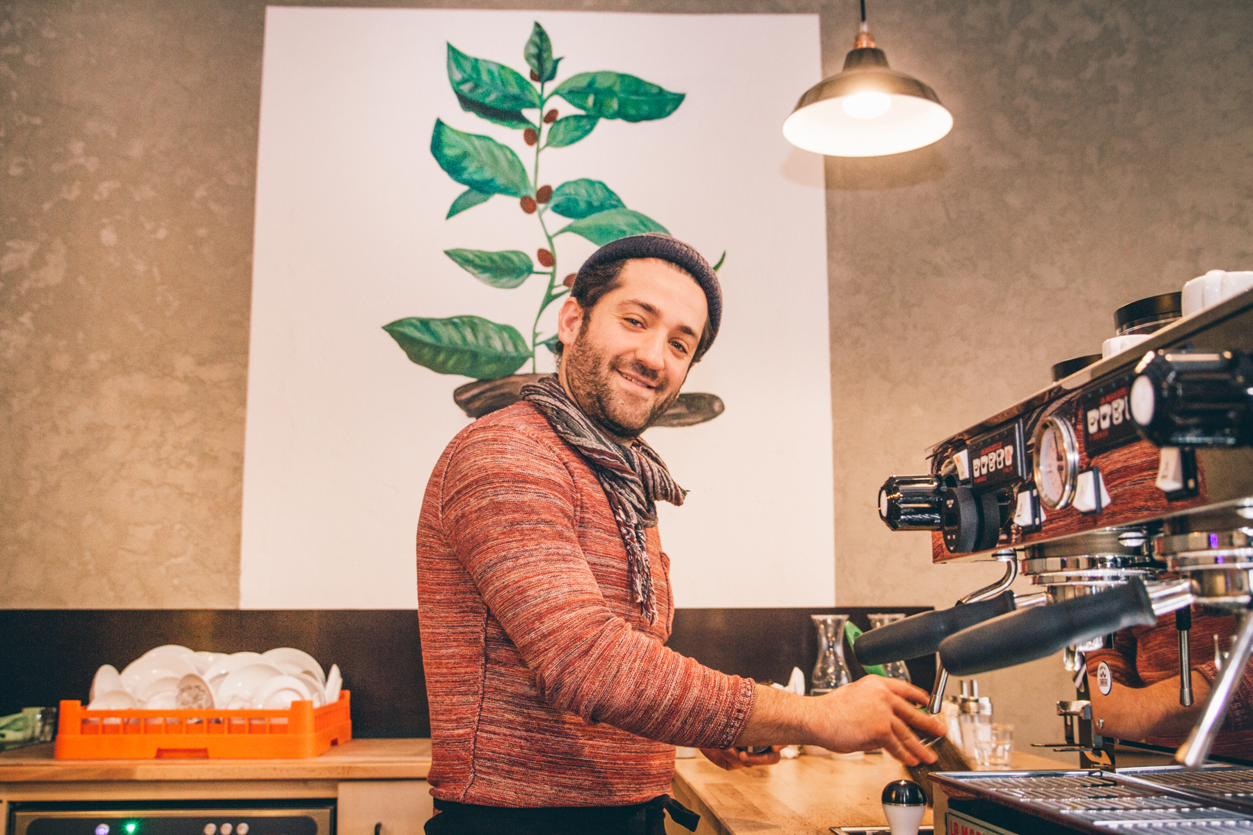 Serdar hat sich mit dem Beaver Coffee einen Traum verwirklicht. – ©wunderland media GmbH