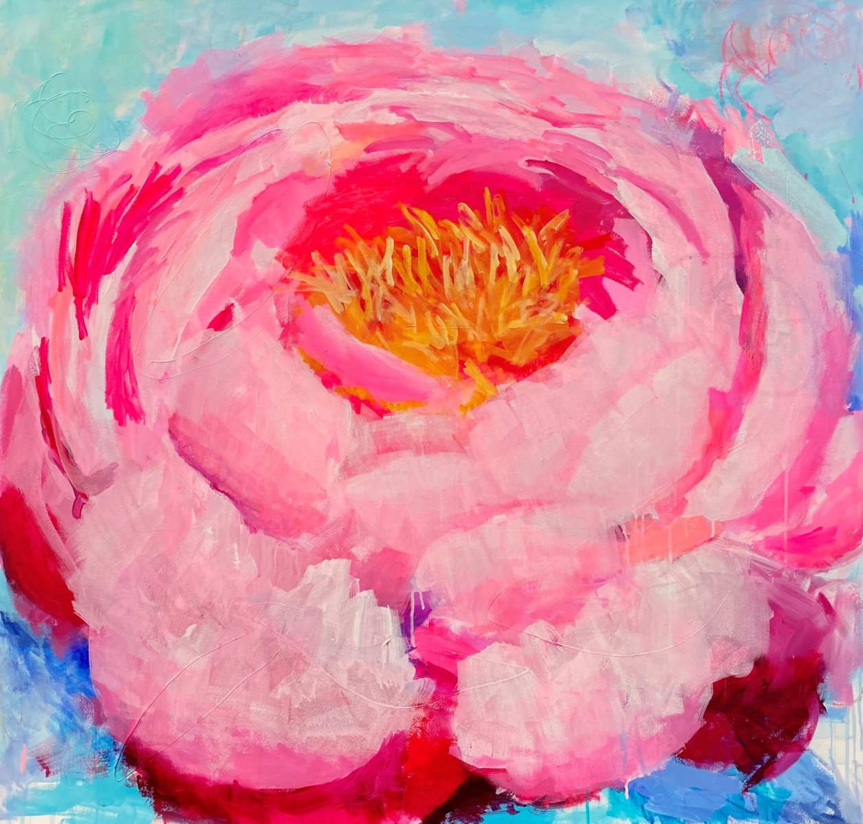 Gudrun Michel In Full Bloom 105 X 110